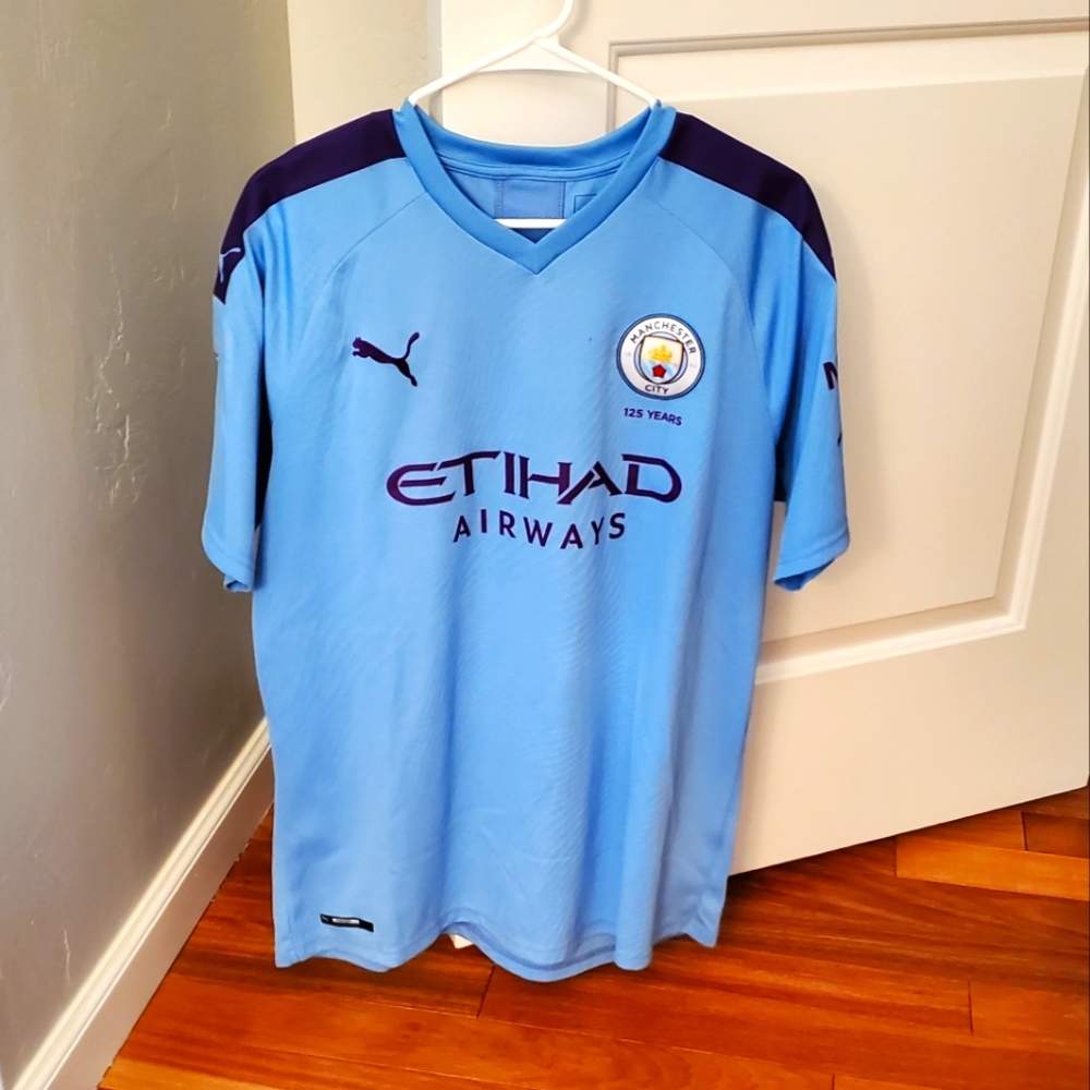 Manchester City Kevin De Bruyne Soccer Jersey XL